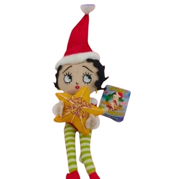Sugarloaf Betty Boop Christmas Plush Rag Doll - Picture 1 of 6